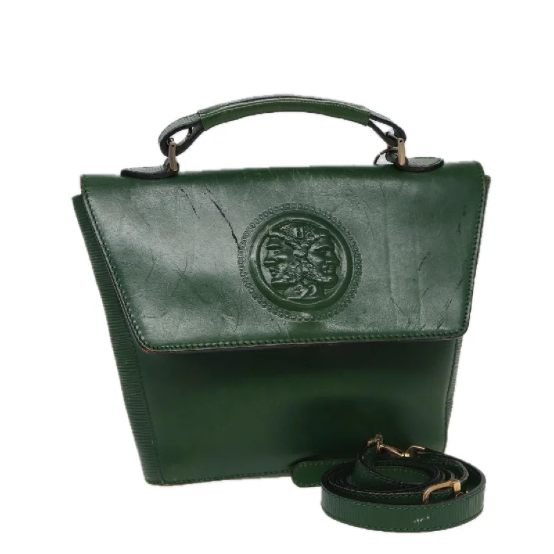 Customizable monogram bagsFENDI Shoulder Bag Leather Green  80862