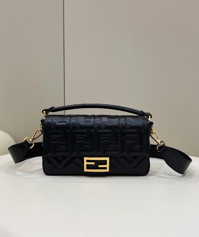 Best tote bags for workFendi Baguette Black Crossbody Bags