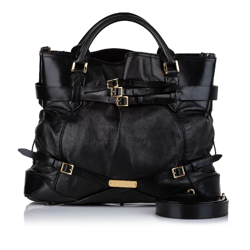 Luxury handbags 2025Burberry Bridle Leather Satchel (SHG-20840)