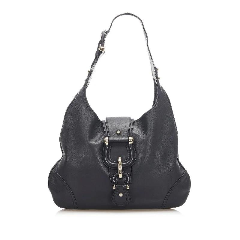 Affordable leather bagsBurberry Leather Shoulder Bag (SHG-18127)