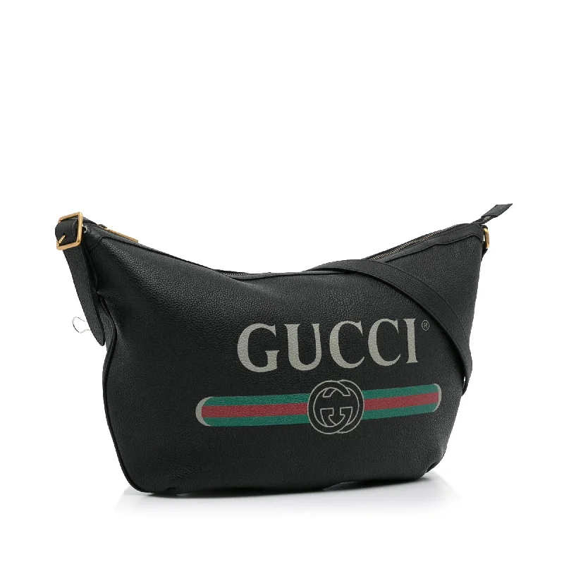 Best bags for photographersGucci Logo Half Moon Hobo (yiN9Q7)