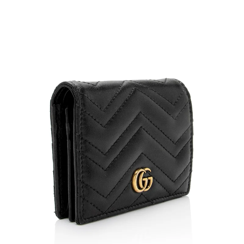 Luxury brand bags on saleGucci Matelasse GG Marmont Card Case Wallet (SHF-61rHie)