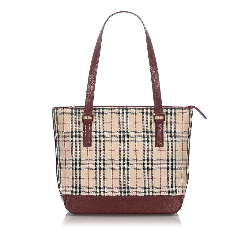 Luxury brand bags on saleBurberry Brown Beige Canvas Fabric House Check Tote Bag United Kingdom