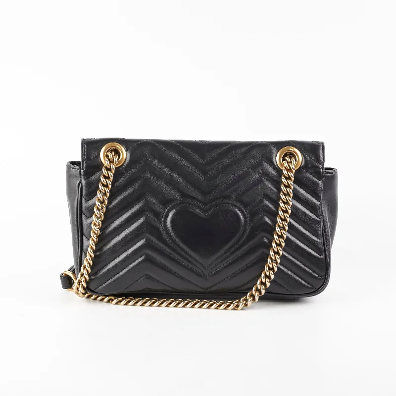 Best-selling designer bags 2025Gucci Marmont Small Black Shoulder Bag