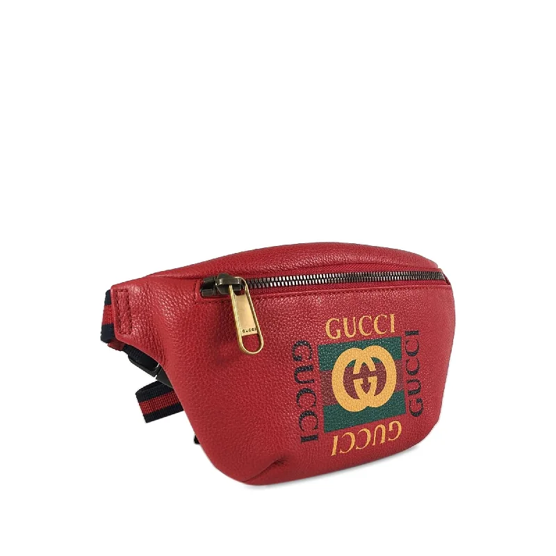 Luxury bags with exotic skinsGucci Logo Leather Belt Bag (6CRbrH)