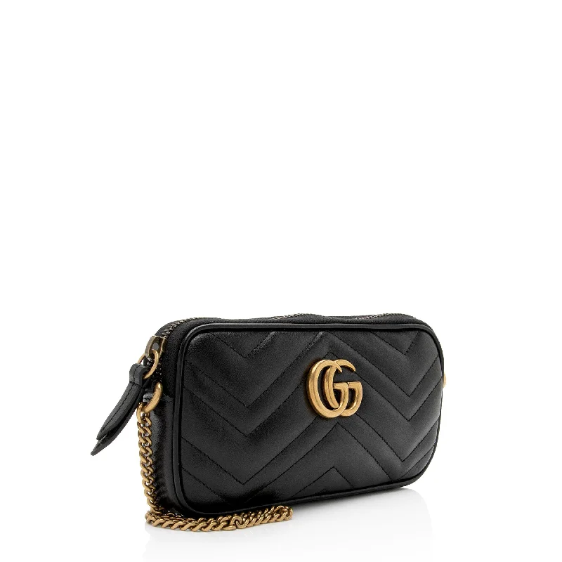 Luxury brand bags on saleGucci Matelasse Leather GG Marmont Small Crossbody (uIfq9U)