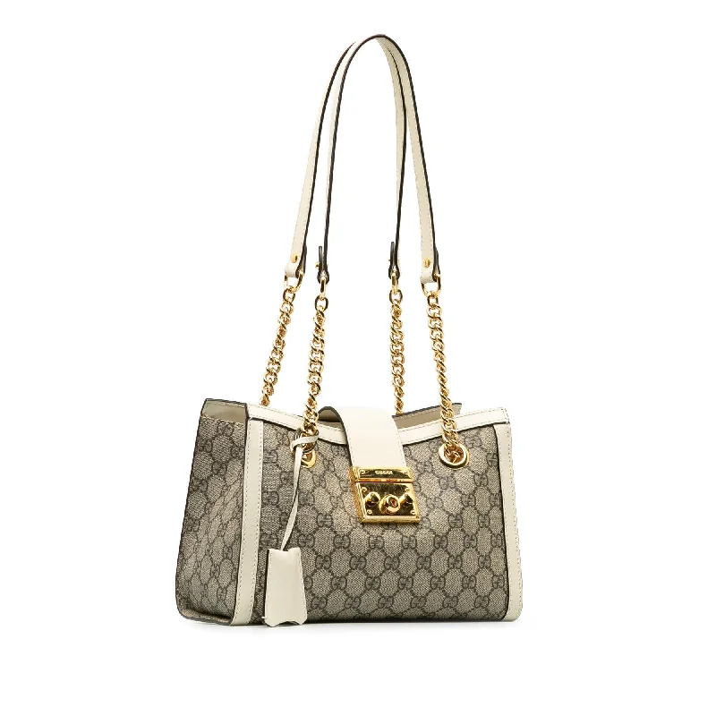 Luxury brand bags on saleGucci Small GG Supreme Padlock Tote (QfnOzS)