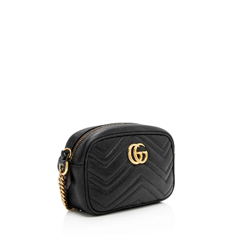 Designer bags for womenGucci Matelasse Leather GG Marmont Mini Bag (MVP7lQ)