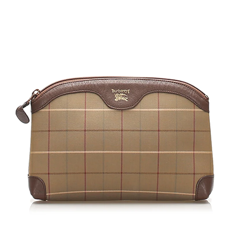 Water-resistant travel backpacksBurberry Canvas Clutch Bag (SHG-11584)