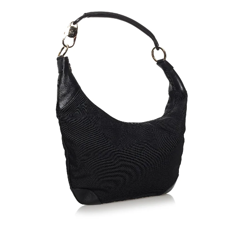 High-end designer bags for menGucci Nylon Hobo Bag (29896)