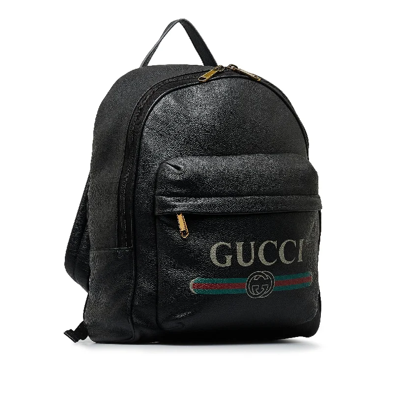 Compact crossbody bags for travelGucci Logo Backpack (D61Ucn)