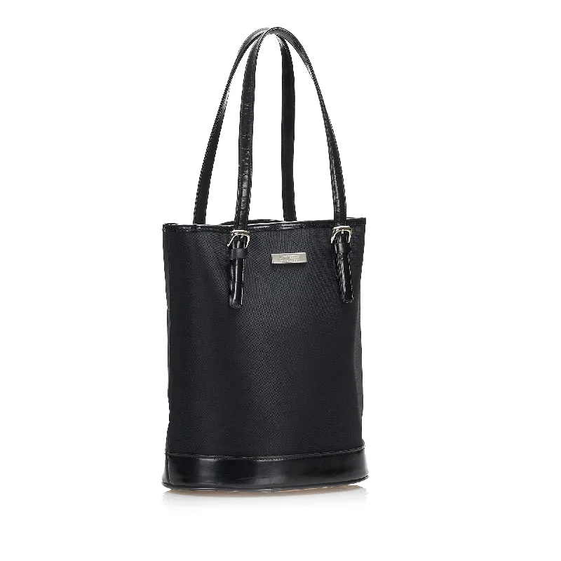 Luxury brand bags on saleBurberry Bucket Bag Black Nylon Canvas