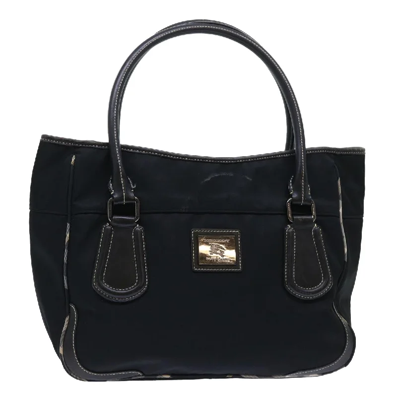 Luxury bags with exotic skinsBURBERRY Blue Label Shoulder Bag Nylon Black Auth bs7873