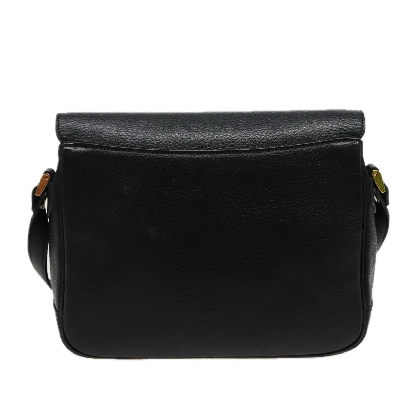 Best bags for photographersBURBERRYSs Shoulder Bag Leather Black  ar11985