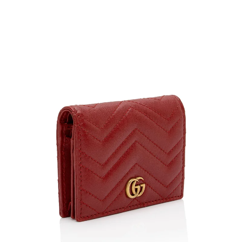 Best bags for weekend getawaysGucci Matelasse Leather GG Marmont Card Case Wallet (o0HCO4)