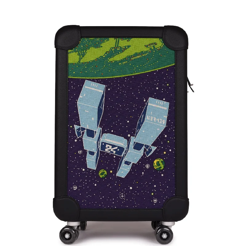 Best bags for weekend getawaysHermes R.M.S. Odyssey Cabine 55 Rolling Suitcase Multicolor Canvas